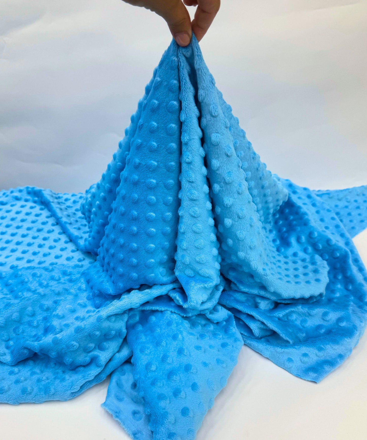 Minky dot fabric