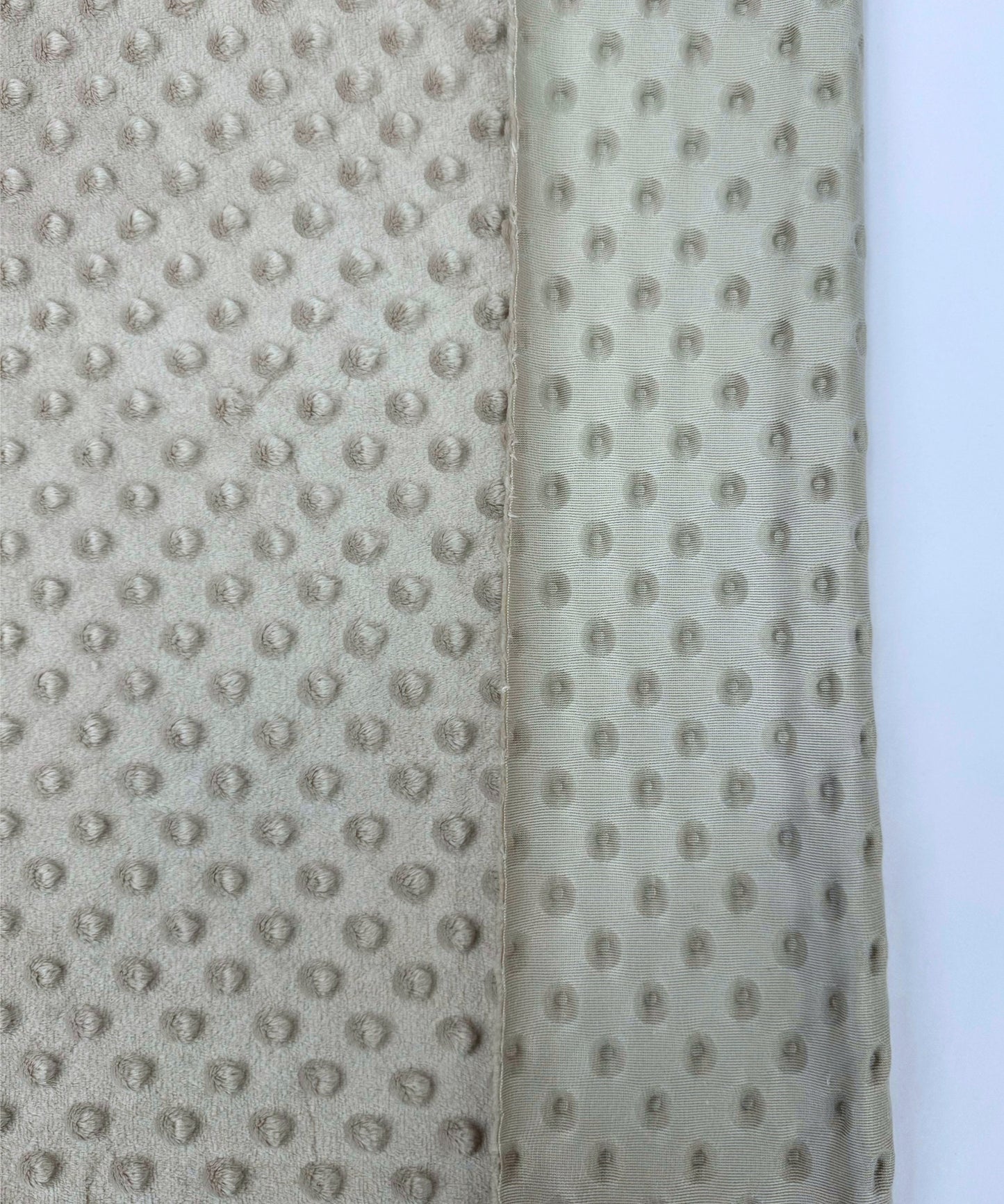 Minky fleece material