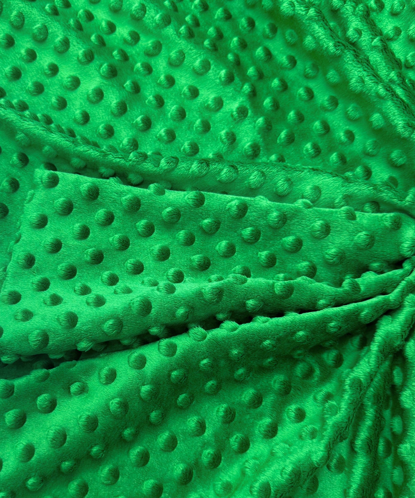 Kelly Green Minky Fabric