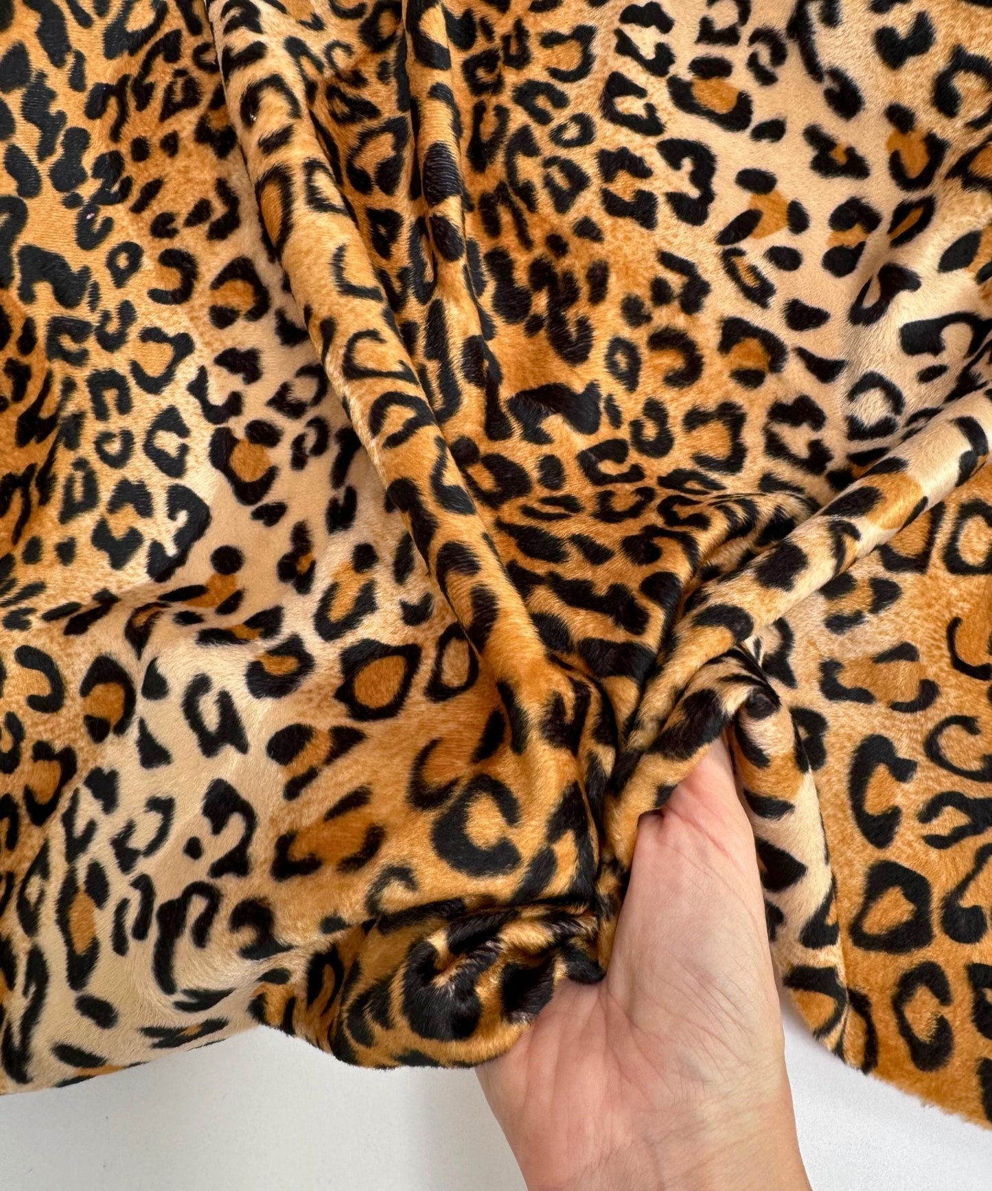 Leopard Velboa Faux Fur