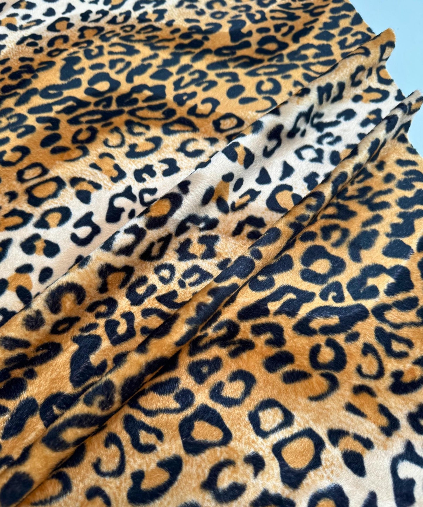 Leopard Velboa Faux Fur