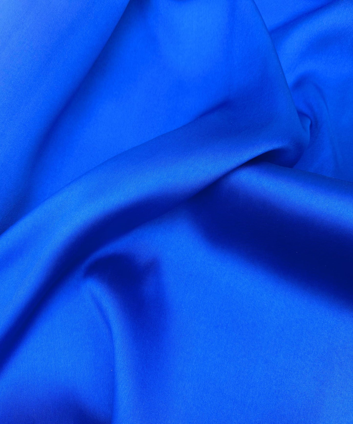 Royal Blue Mikado Satin Twill