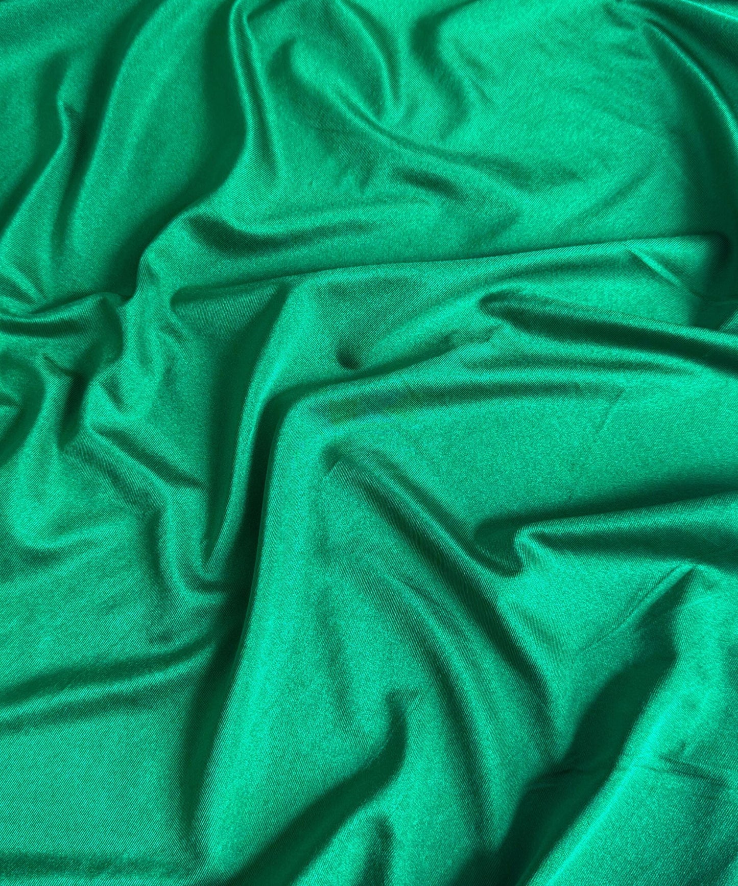 Emerald Green Shiny Nylon Spandex