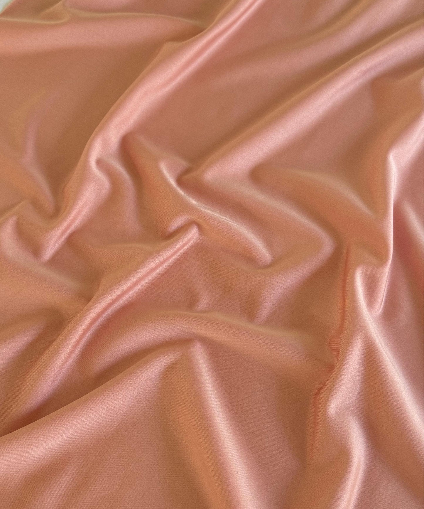 Blush Pink Shiny Nylon Spandex