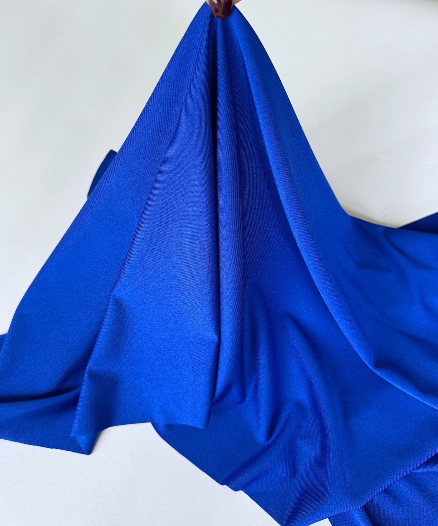 Royal Blue Shiny Nylon Spandex