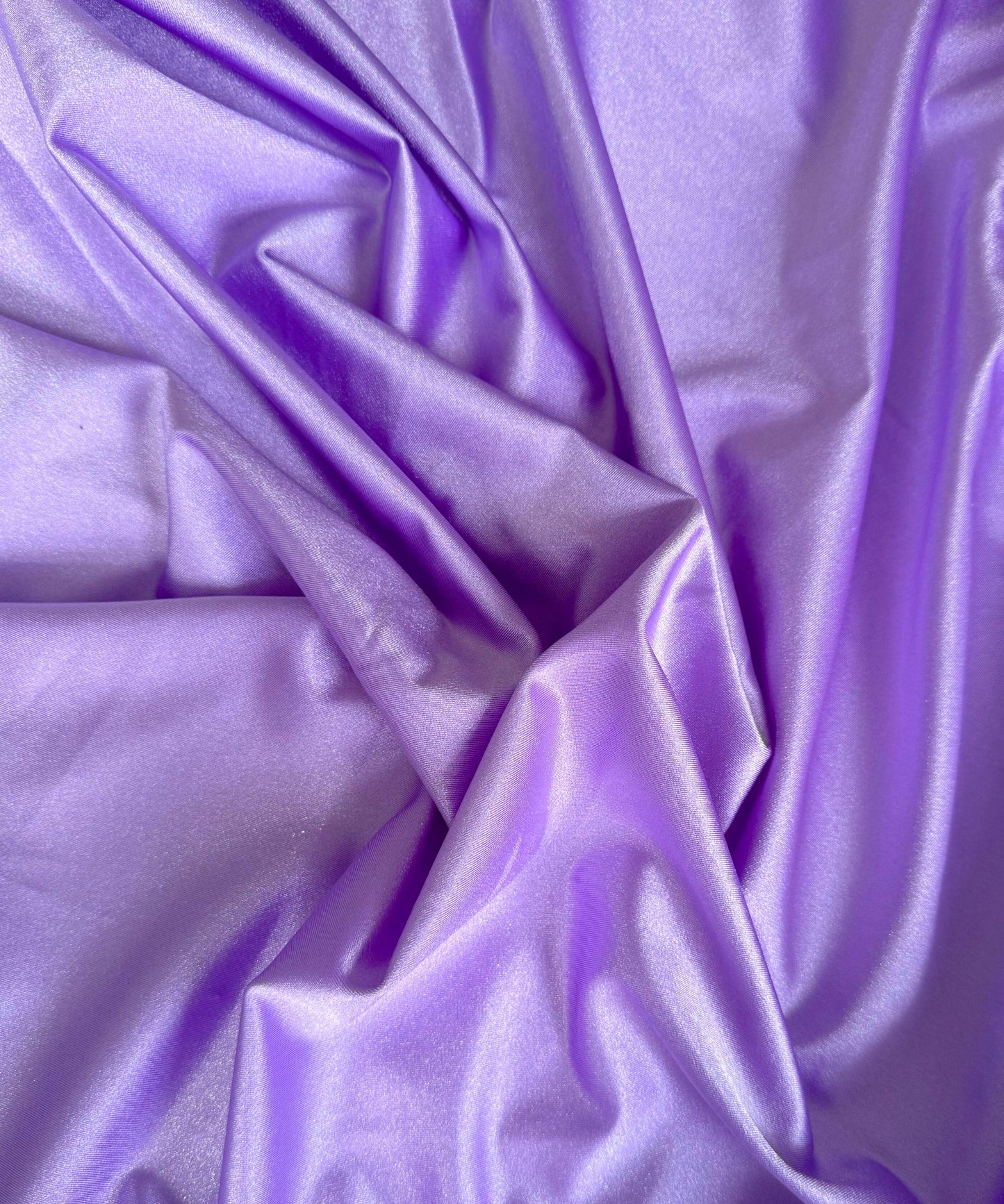 Lavender Shiny Nylon Spandex