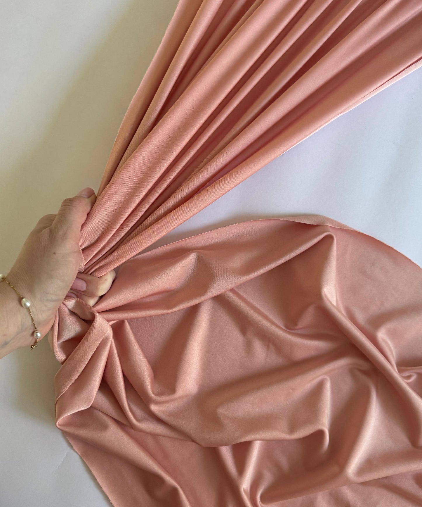 Shiny nylon spandex