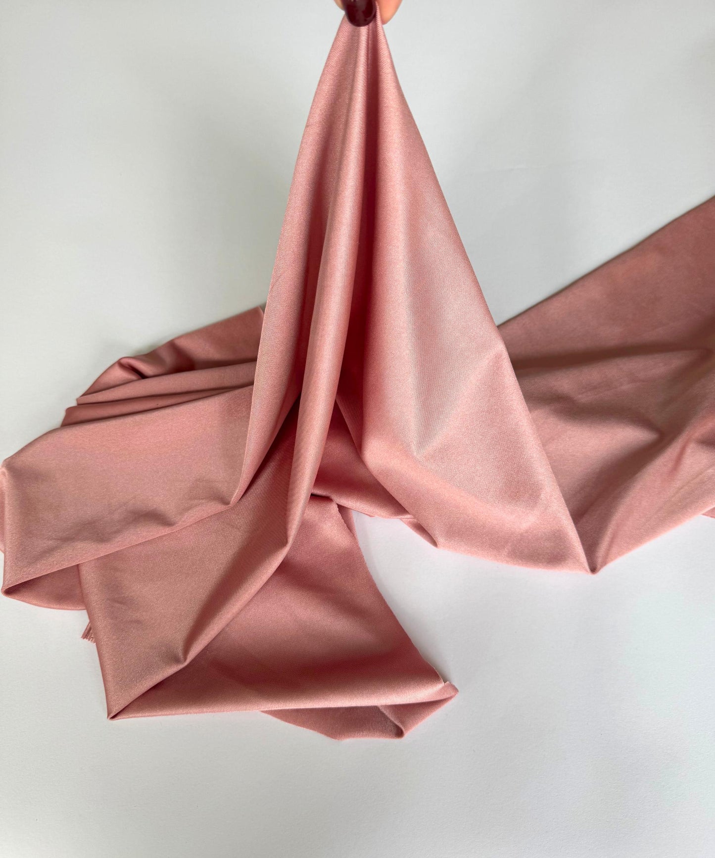 Dusty Rose Shiny Nylon Spandex