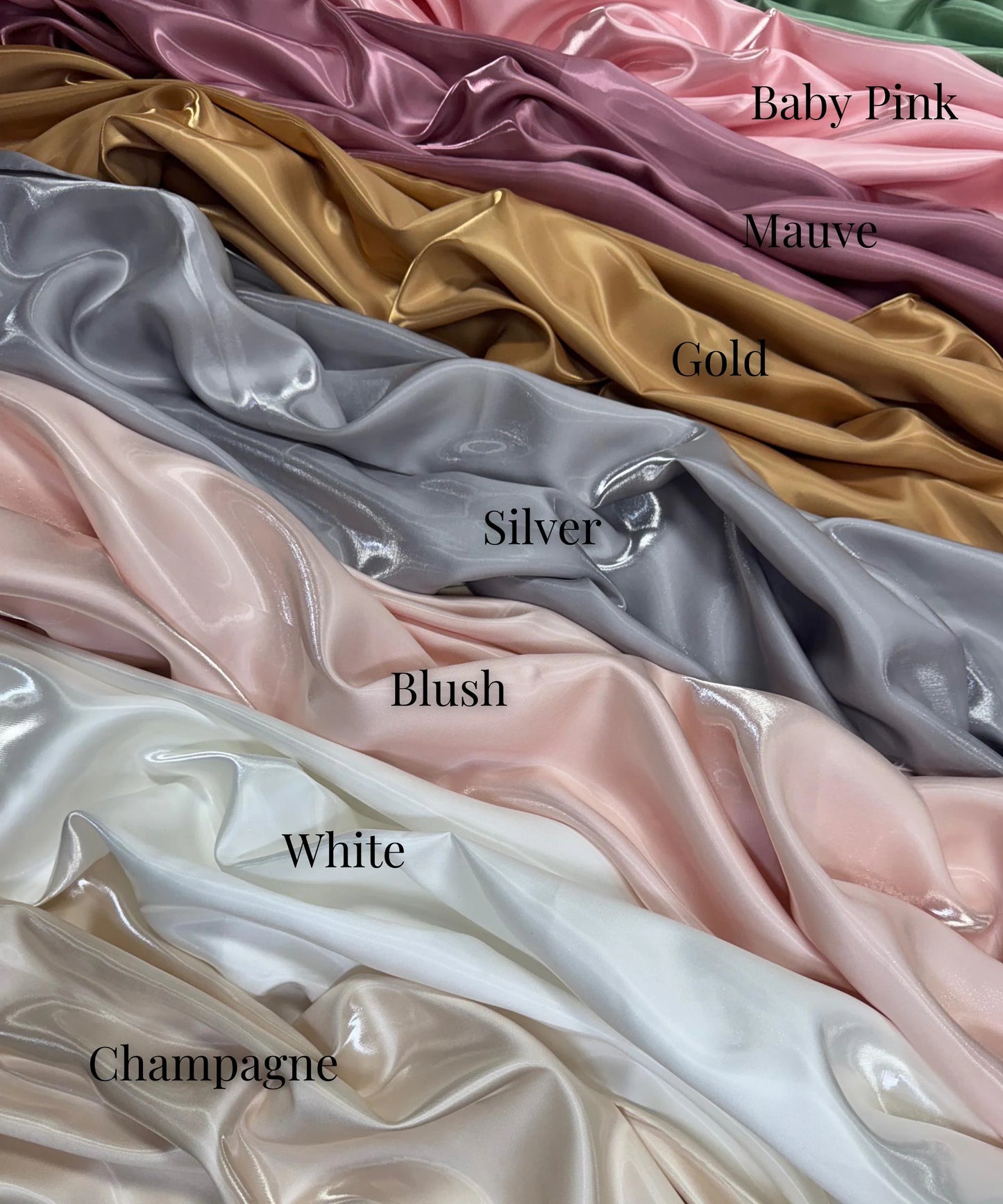 Liquid Bridal Satin