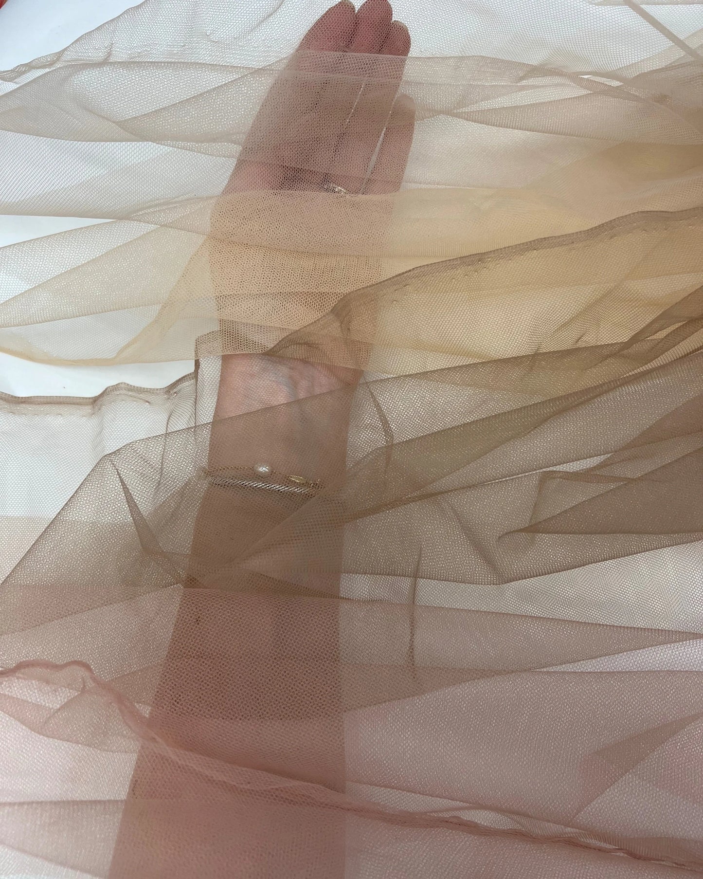 Skin Tone Mesh Fabric