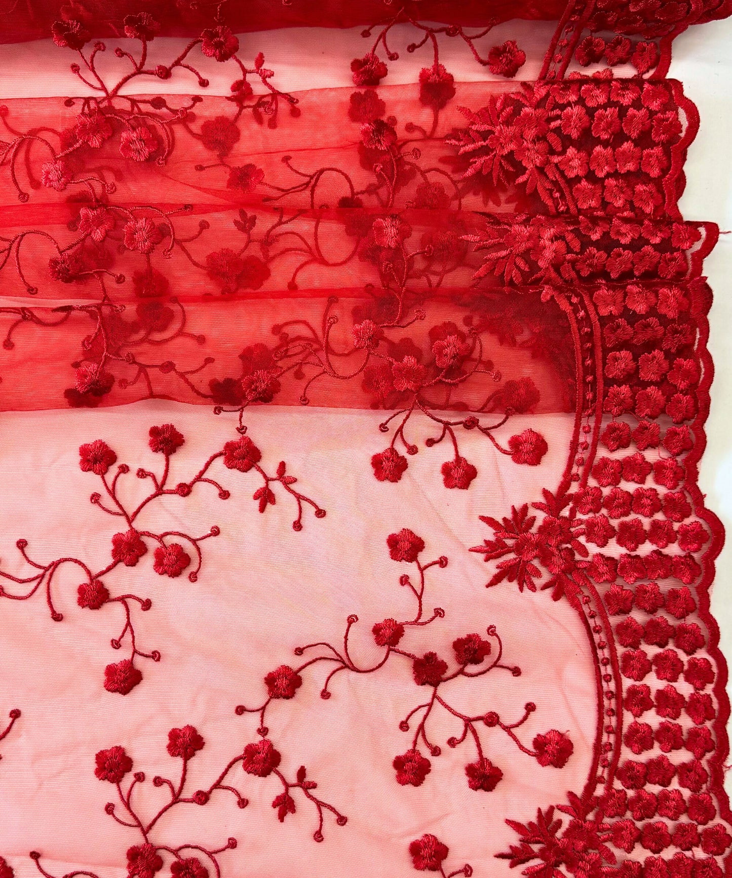Scallop Lace Fabric