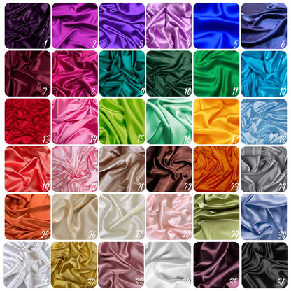Silky Stretch Satin Fabric