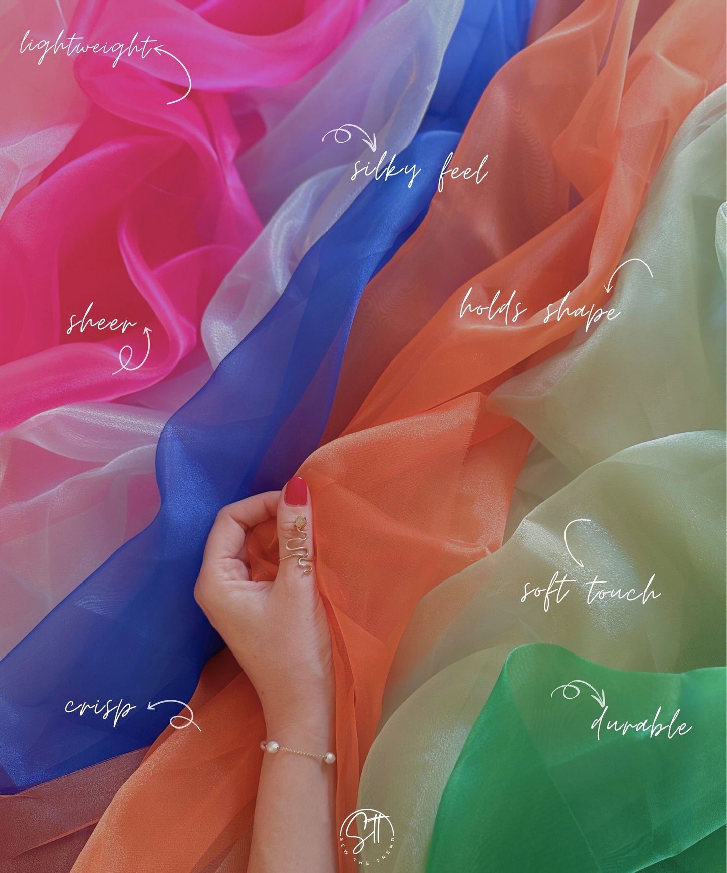 Crystal Organza