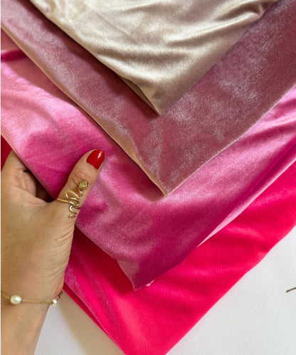 Stretchy Velvet Fabric - Velour for Stage Costumes