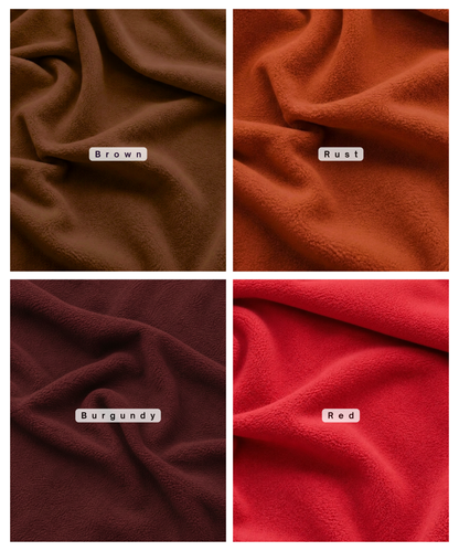 Anti-Pill Polar Fleece Fabric by the Yard