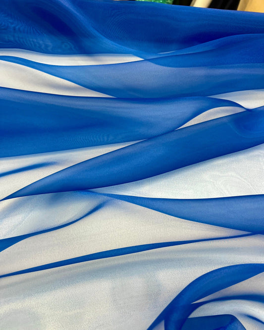 Royal Blue Organza