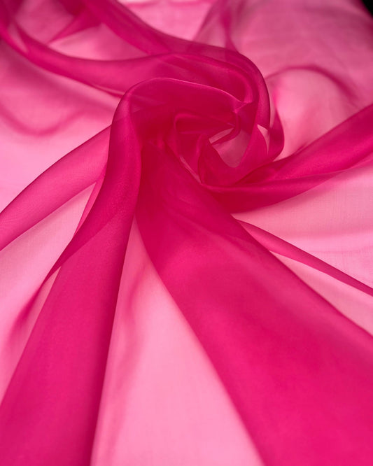 Hot Pink Organza