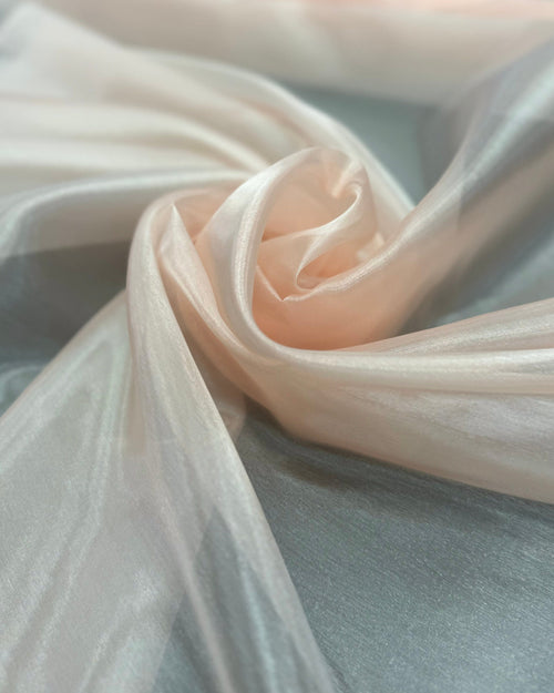 Peach Organza