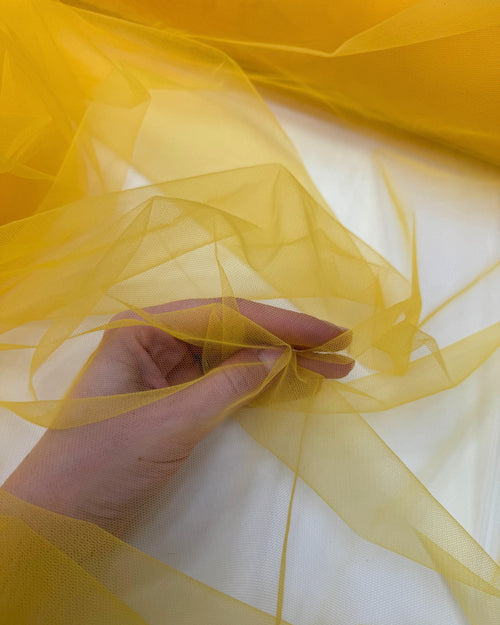 Yellow Stretch Mesh