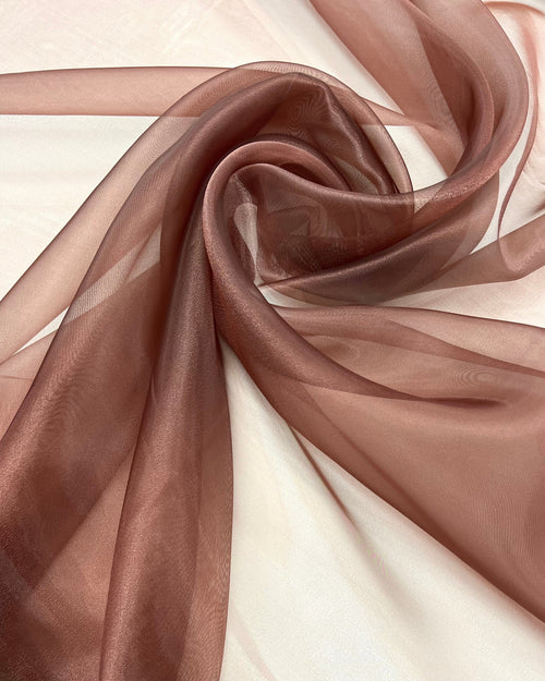 Brown Organza