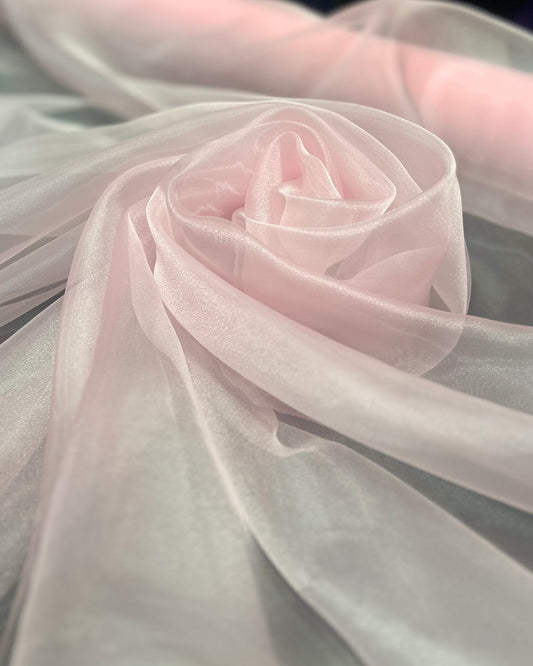 baby pink organza