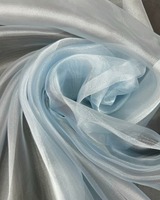 Light Blue Organza