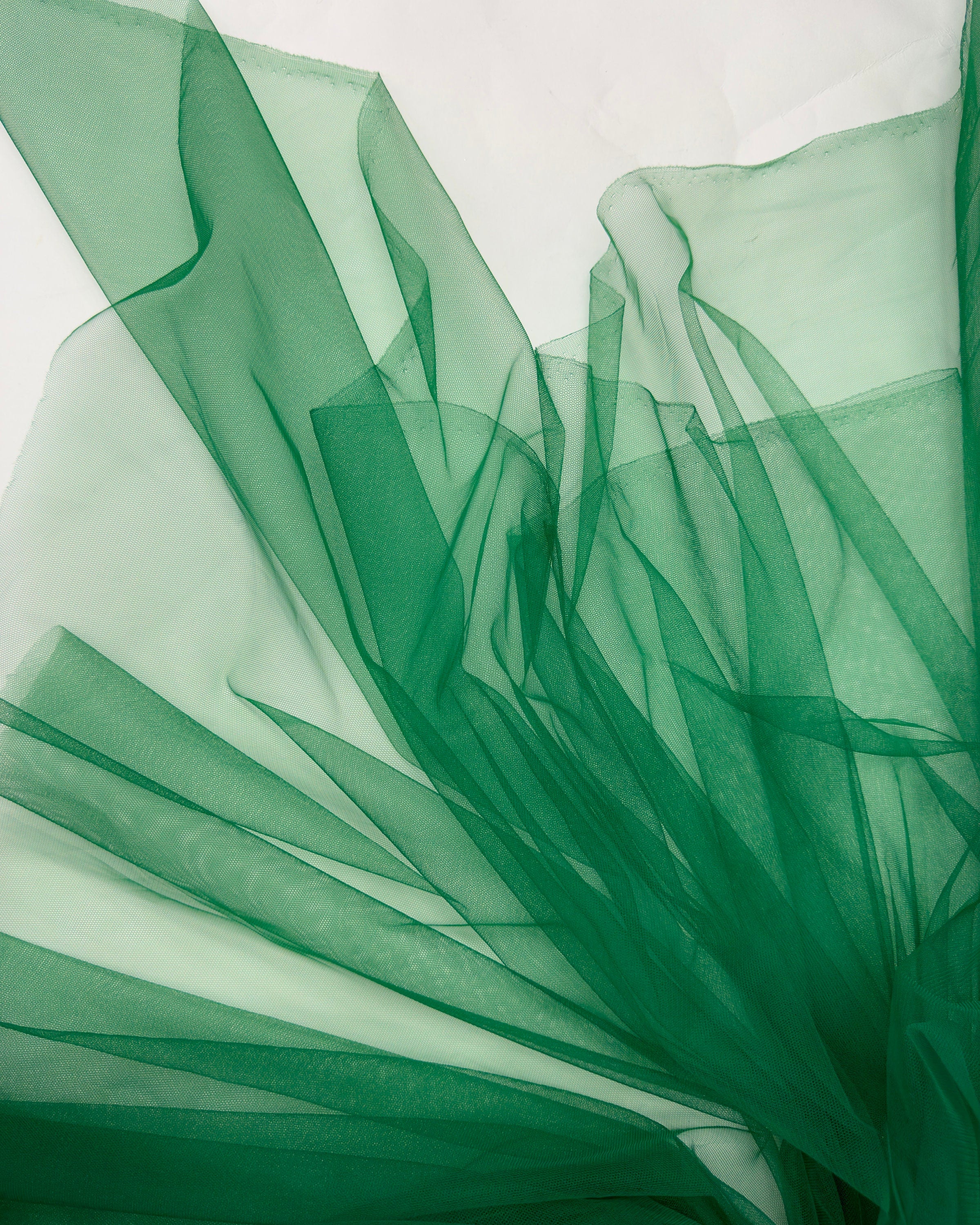 Green Stretch Netting Fabric – Soft, Sheer & 4-Way Stretch – Sew The Trend