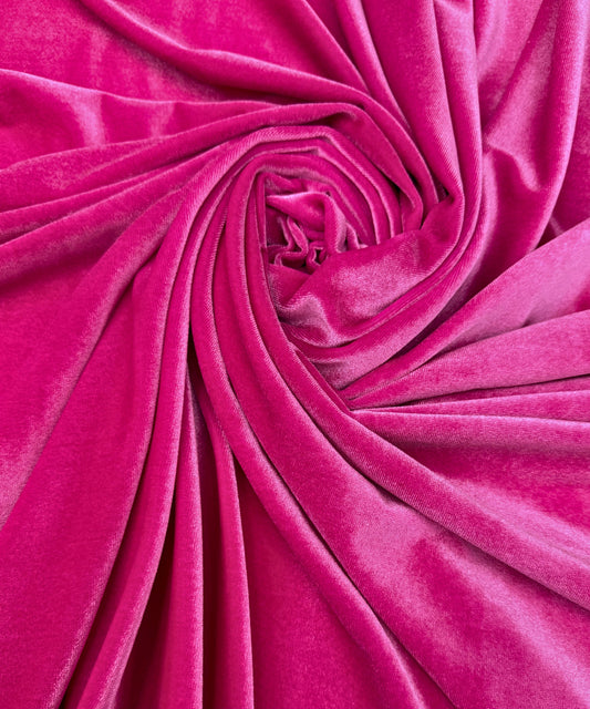 Stretch Velvet Fabric By The Yard