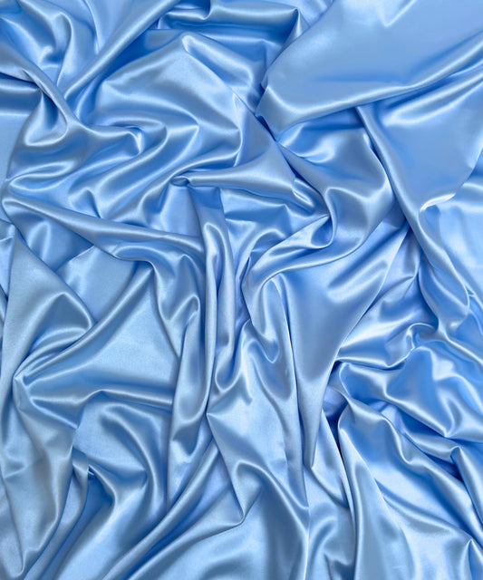 baby blue stretch fabric