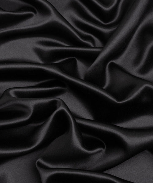 black satin fabric