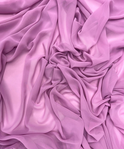 orchid sheer chiffon fabric