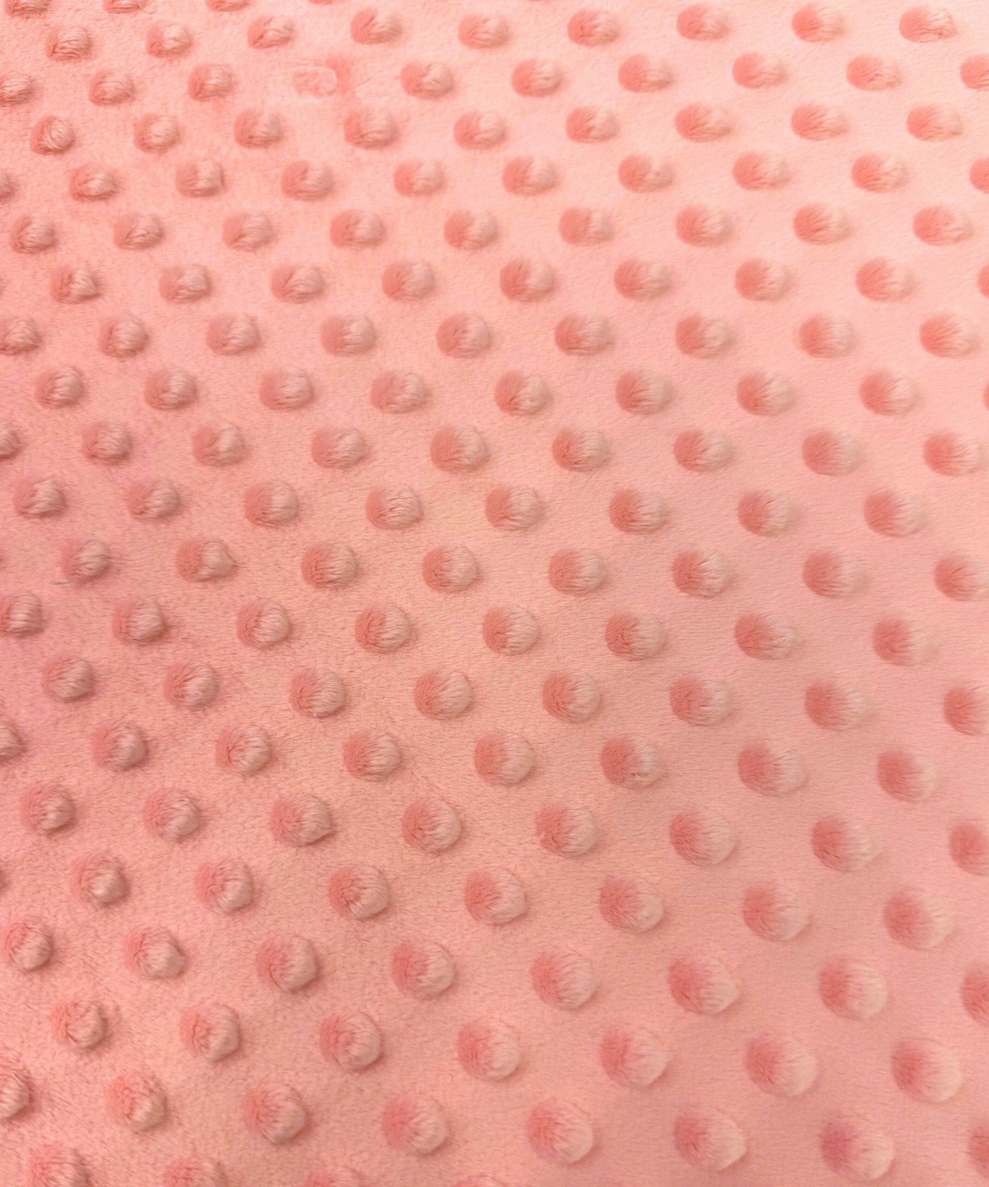 Minky dot fabric