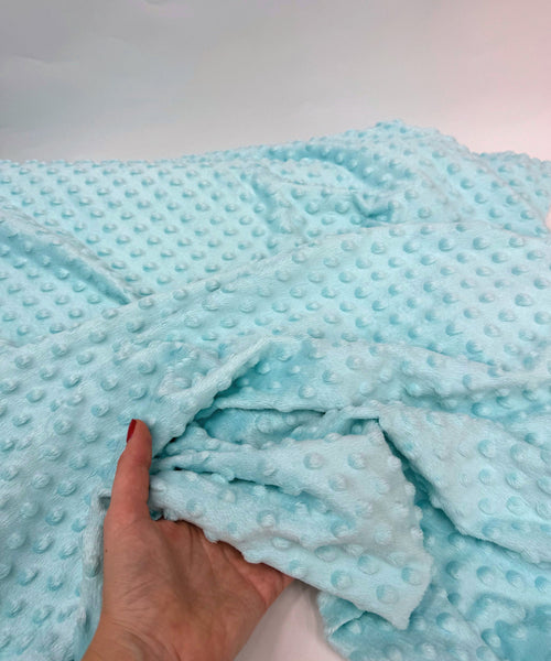 Minky dot fabric