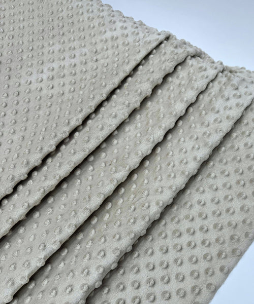 Minky dot fabric