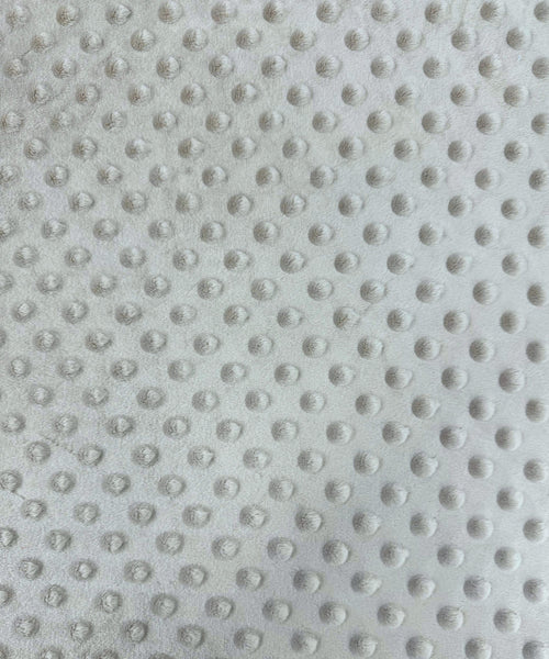 Minky dot fabric