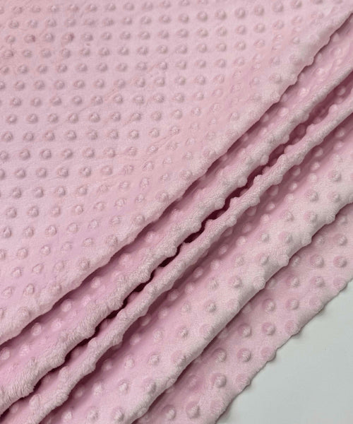 Minky dot fabric
