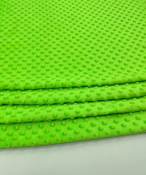 Minky dot fabric