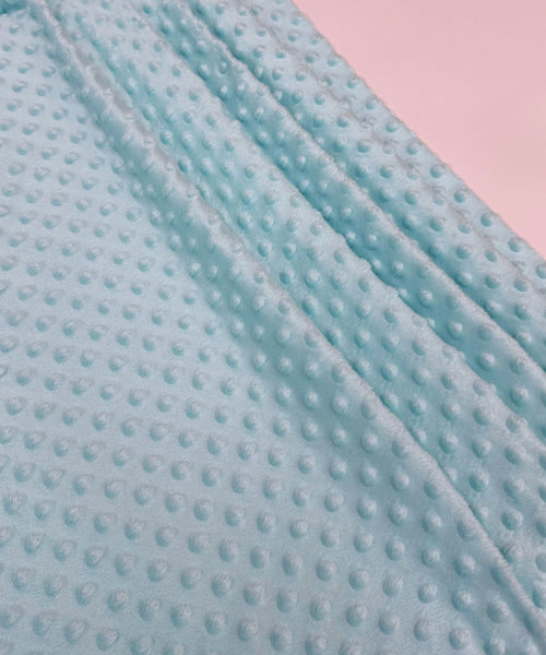 Minky dot fabric
