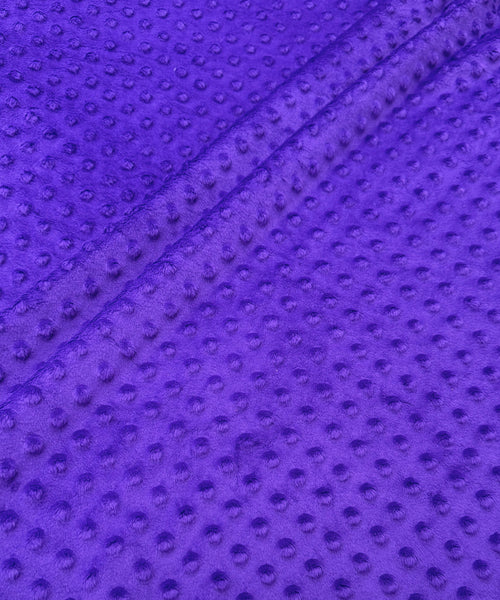 Purple Minky Fabric