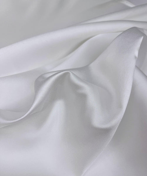 Silk satin fabric