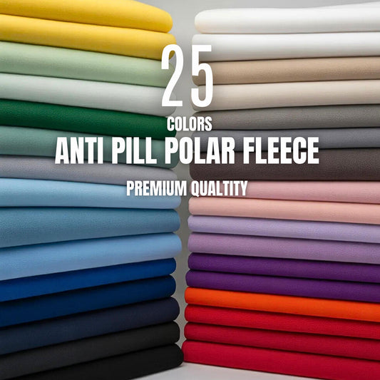Soft Anti-Pill Polar Fleece Fabric