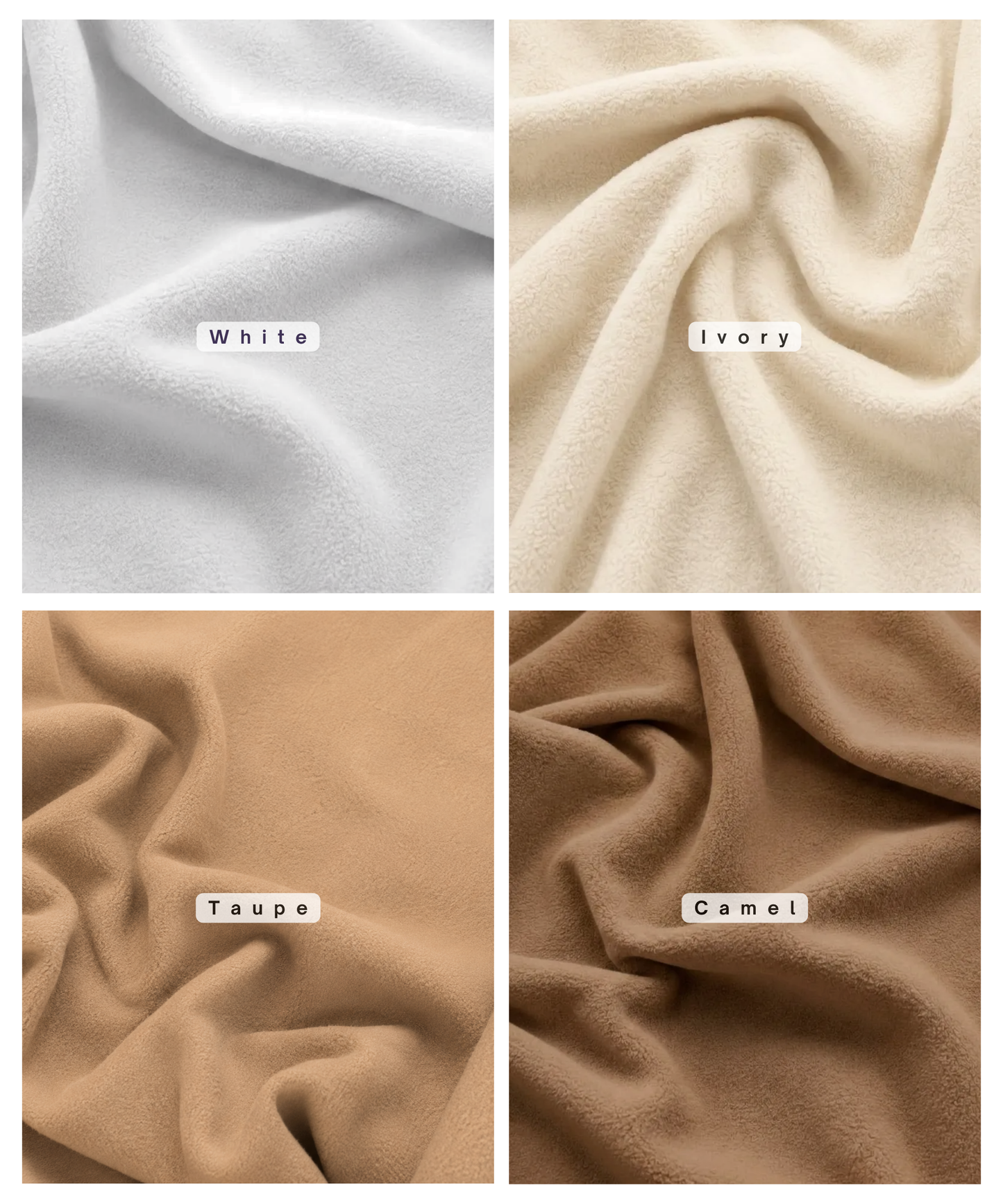 Anti-Pill Polar Fleece Fabric by the Yard